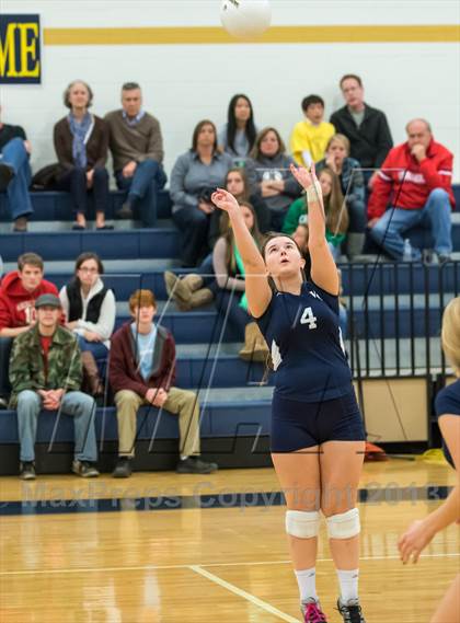 Thumbnail 1 in Trinity of Durham vs. Westminster Catawba Christian (NCISAA 2A Final) photogallery.
