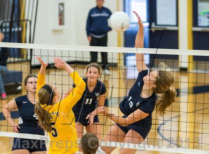Thumbnail 2 in Trinity of Durham vs. Westminster Catawba Christian (NCISAA 2A Final) photogallery.