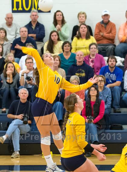 Thumbnail 3 in Trinity of Durham vs. Westminster Catawba Christian (NCISAA 2A Final) photogallery.