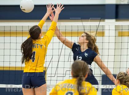 Thumbnail 1 in Trinity of Durham vs. Westminster Catawba Christian (NCISAA 2A Final) photogallery.