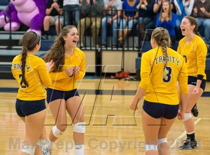 Thumbnail 3 in Trinity of Durham vs. Westminster Catawba Christian (NCISAA 2A Final) photogallery.