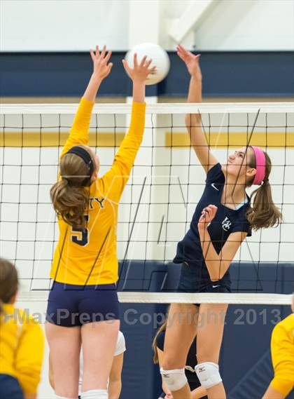 Thumbnail 3 in Trinity of Durham vs. Westminster Catawba Christian (NCISAA 2A Final) photogallery.