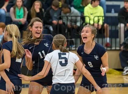 Thumbnail 3 in Trinity of Durham vs. Westminster Catawba Christian (NCISAA 2A Final) photogallery.