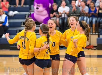 Thumbnail 2 in Trinity of Durham vs. Westminster Catawba Christian (NCISAA 2A Final) photogallery.