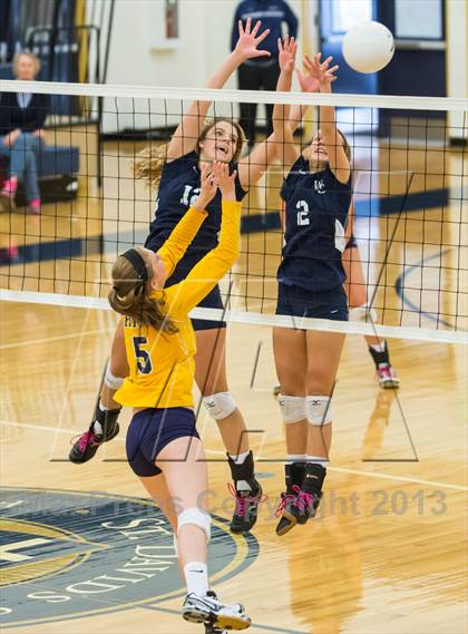 Thumbnail 1 in Trinity of Durham vs. Westminster Catawba Christian (NCISAA 2A Final) photogallery.