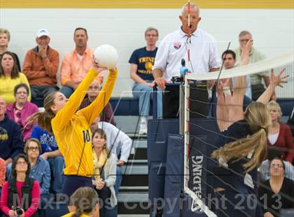 Thumbnail 3 in Trinity of Durham vs. Westminster Catawba Christian (NCISAA 2A Final) photogallery.