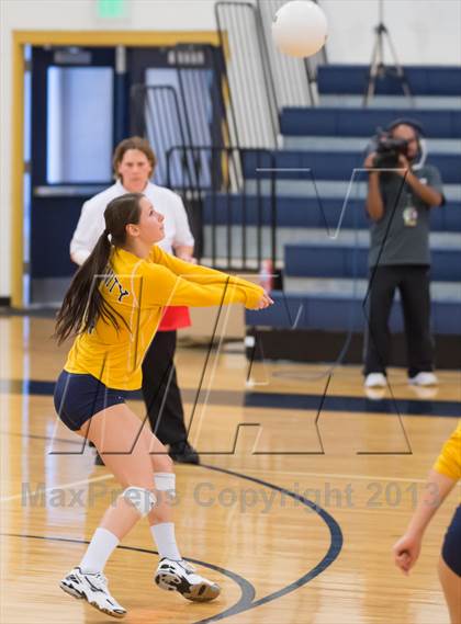 Thumbnail 3 in Trinity of Durham vs. Westminster Catawba Christian (NCISAA 2A Final) photogallery.
