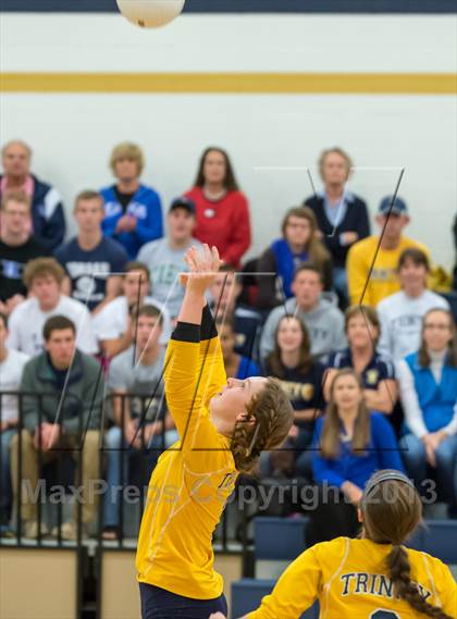 Thumbnail 3 in Trinity of Durham vs. Westminster Catawba Christian (NCISAA 2A Final) photogallery.