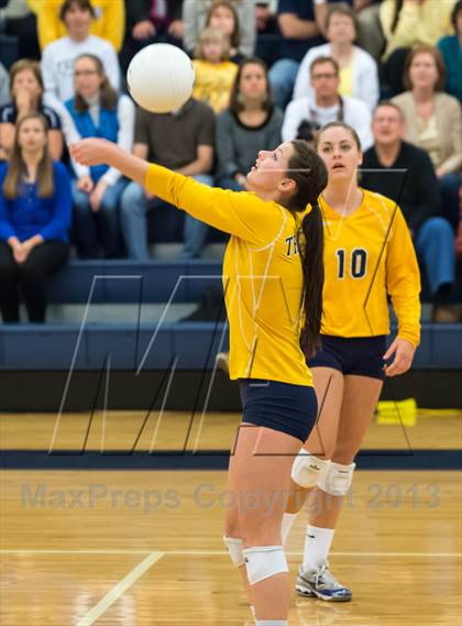 Thumbnail 1 in Trinity of Durham vs. Westminster Catawba Christian (NCISAA 2A Final) photogallery.