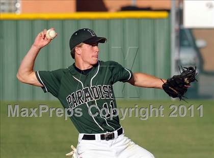 Thumbnail 3 in Pottsboro vs Paradise (2A Region 2 Area Playoffs) photogallery.