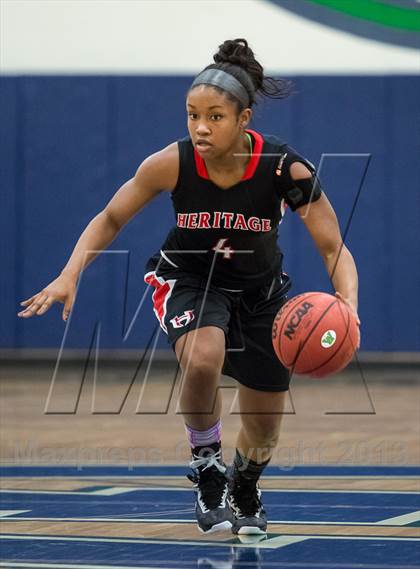 Thumbnail 2 in Heritage vs Woodgrove (Dulles District Semifinal) photogallery.