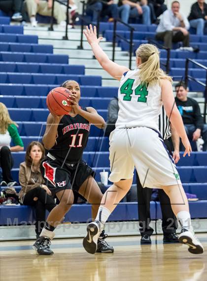 Thumbnail 3 in Heritage vs Woodgrove (Dulles District Semifinal) photogallery.