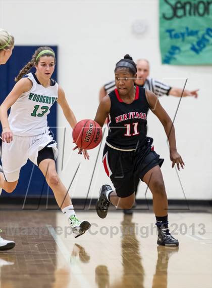Thumbnail 3 in Heritage vs Woodgrove (Dulles District Semifinal) photogallery.