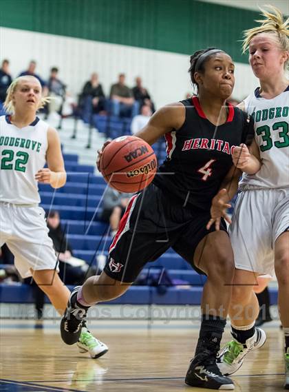 Thumbnail 1 in Heritage vs Woodgrove (Dulles District Semifinal) photogallery.