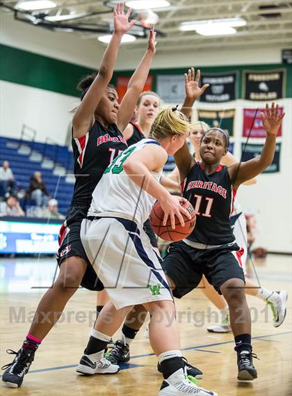 Thumbnail 1 in Heritage vs Woodgrove (Dulles District Semifinal) photogallery.