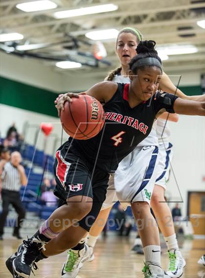 Thumbnail 1 in Heritage vs Woodgrove (Dulles District Semifinal) photogallery.