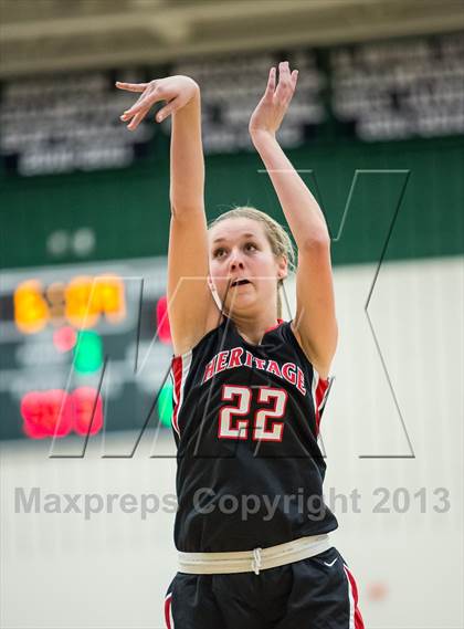 Thumbnail 3 in Heritage vs Woodgrove (Dulles District Semifinal) photogallery.