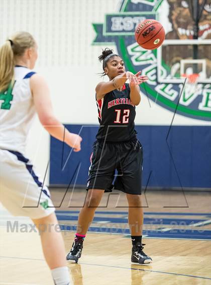 Thumbnail 1 in Heritage vs Woodgrove (Dulles District Semifinal) photogallery.