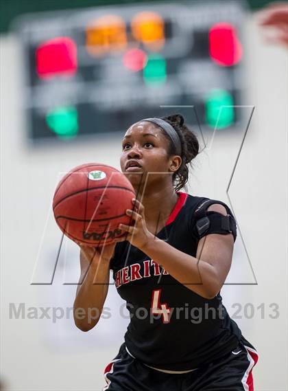 Thumbnail 2 in Heritage vs Woodgrove (Dulles District Semifinal) photogallery.