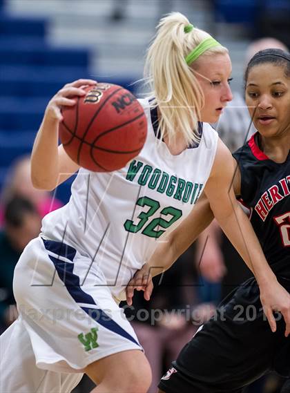 Thumbnail 3 in Heritage vs Woodgrove (Dulles District Semifinal) photogallery.