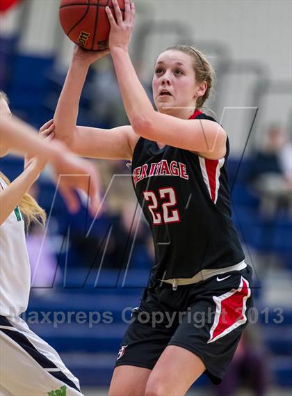 Thumbnail 2 in Heritage vs Woodgrove (Dulles District Semifinal) photogallery.