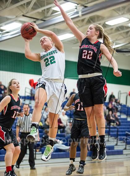 Thumbnail 2 in Heritage vs Woodgrove (Dulles District Semifinal) photogallery.