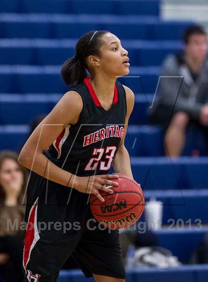Thumbnail 1 in Heritage vs Woodgrove (Dulles District Semifinal) photogallery.