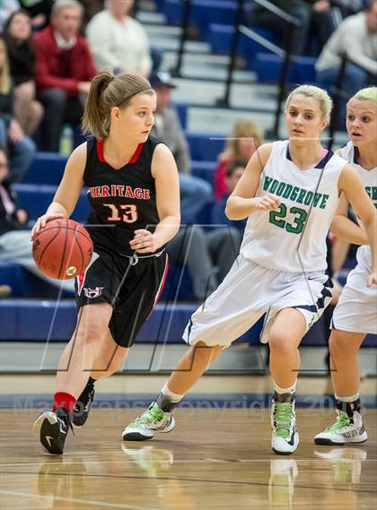 Thumbnail 1 in Heritage vs Woodgrove (Dulles District Semifinal) photogallery.