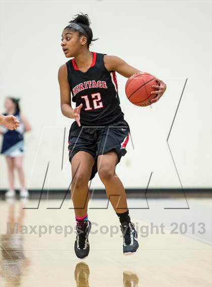 Thumbnail 3 in Heritage vs Woodgrove (Dulles District Semifinal) photogallery.