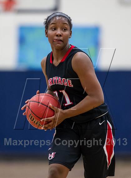 Thumbnail 2 in Heritage vs Woodgrove (Dulles District Semifinal) photogallery.