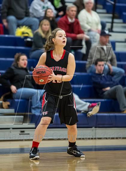Thumbnail 2 in Heritage vs Woodgrove (Dulles District Semifinal) photogallery.