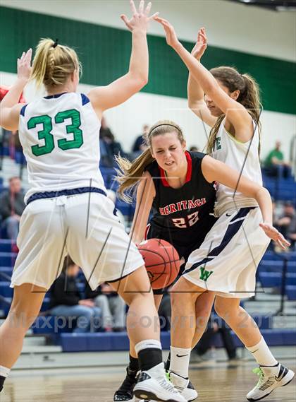 Thumbnail 3 in Heritage vs Woodgrove (Dulles District Semifinal) photogallery.