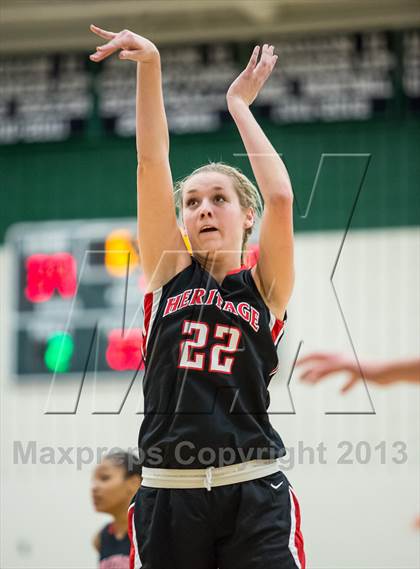 Thumbnail 1 in Heritage vs Woodgrove (Dulles District Semifinal) photogallery.