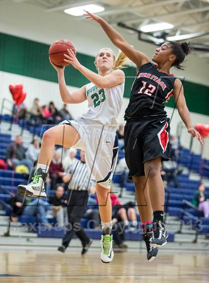Thumbnail 1 in Heritage vs Woodgrove (Dulles District Semifinal) photogallery.