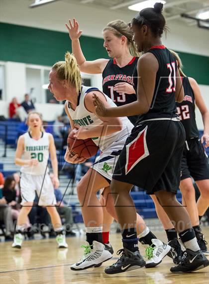 Thumbnail 3 in Heritage vs Woodgrove (Dulles District Semifinal) photogallery.