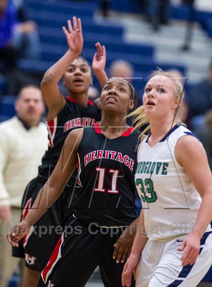Thumbnail 3 in Heritage vs Woodgrove (Dulles District Semifinal) photogallery.