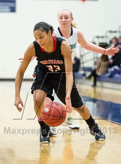 Thumbnail 3 in Heritage vs Woodgrove (Dulles District Semifinal) photogallery.