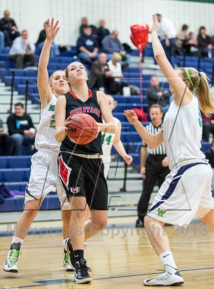 Thumbnail 1 in Heritage vs Woodgrove (Dulles District Semifinal) photogallery.