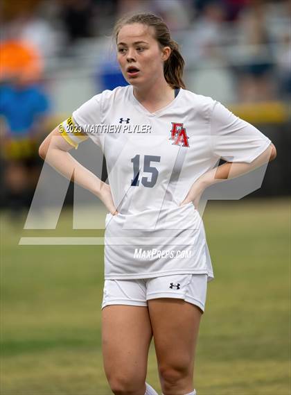 Thumbnail 1 in Franklin Academy vs Clinton (NCHSAA 2A - Fourth Round) photogallery.