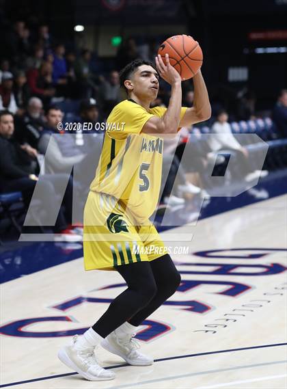 Thumbnail 1 in Damien vs. St. Patrick-St. Vincent (MaxPreps MLK Classic) photogallery.