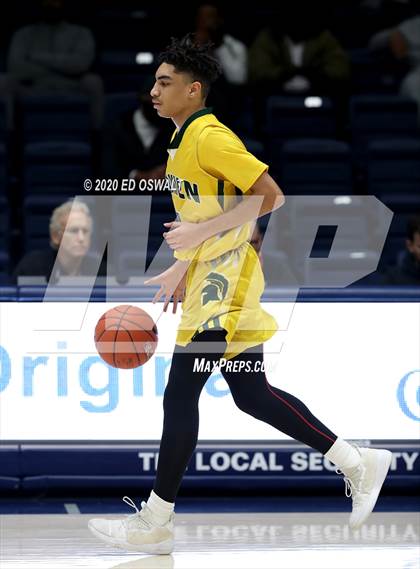 Thumbnail 2 in Damien vs. St. Patrick-St. Vincent (MaxPreps MLK Classic) photogallery.