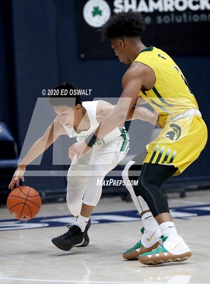 Thumbnail 1 in Damien vs. St. Patrick-St. Vincent (MaxPreps MLK Classic) photogallery.