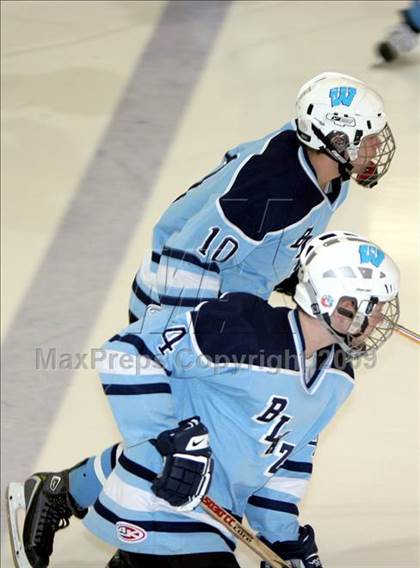 Thumbnail 2 in Biddeford vs Westbrook (SMAA Class A West Preliminary Round) photogallery.