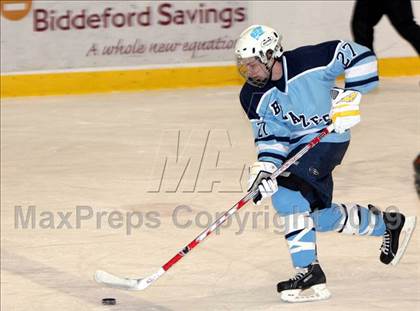 Thumbnail 1 in Biddeford vs Westbrook (SMAA Class A West Preliminary Round) photogallery.