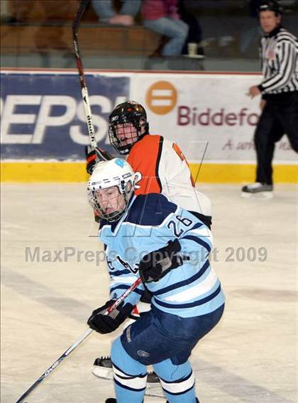 Thumbnail 1 in Biddeford vs Westbrook (SMAA Class A West Preliminary Round) photogallery.
