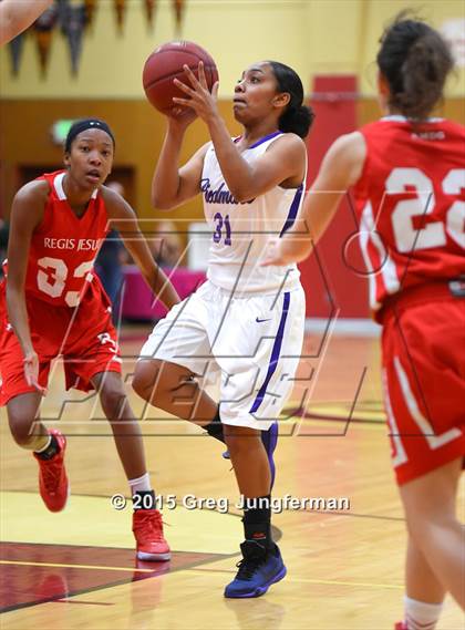 Thumbnail 2 in Regis Jesuit vs. Piedmont (Cardinal Newman Classic) photogallery.