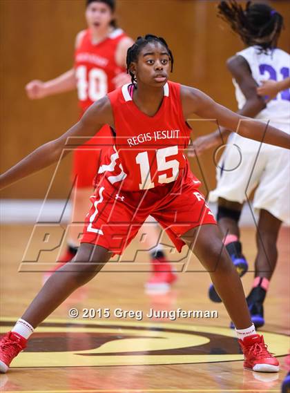 Thumbnail 2 in Regis Jesuit vs. Piedmont (Cardinal Newman Classic) photogallery.