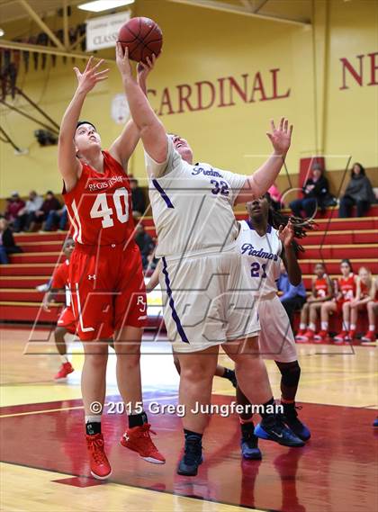 Thumbnail 3 in Regis Jesuit vs. Piedmont (Cardinal Newman Classic) photogallery.