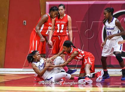Thumbnail 3 in Regis Jesuit vs. Piedmont (Cardinal Newman Classic) photogallery.