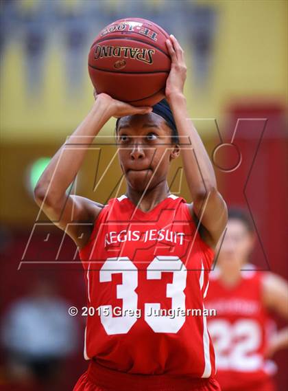Thumbnail 3 in Regis Jesuit vs. Piedmont (Cardinal Newman Classic) photogallery.